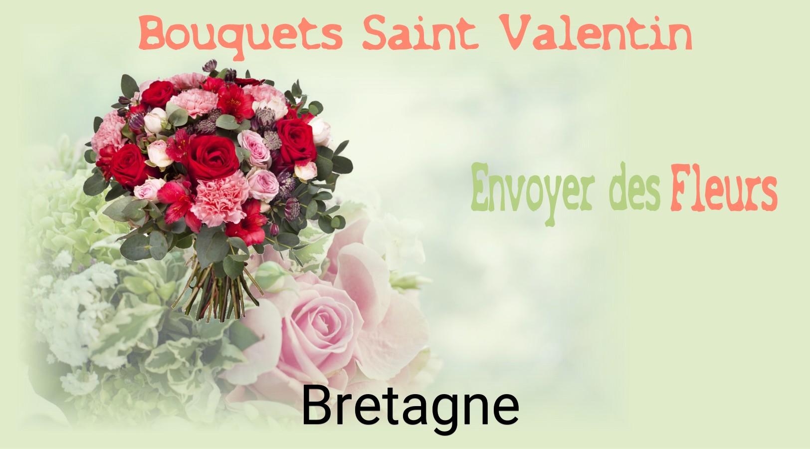 Roses de Saint-Valentin livrées à Bretagne